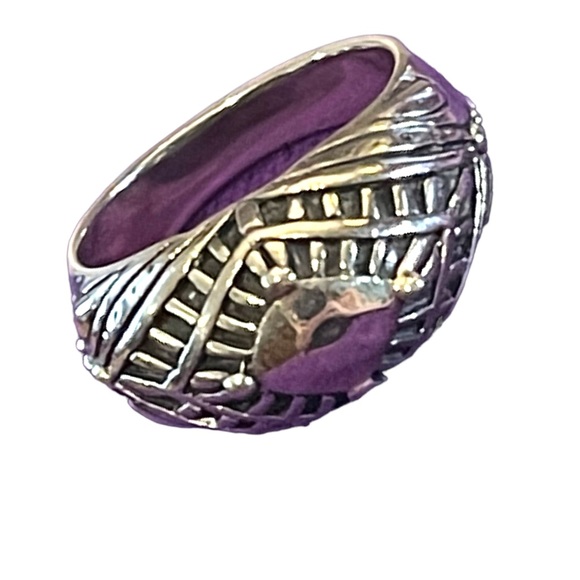 Silpada Sterling silver 925 domed fancy design ring - Picture 2 of 11